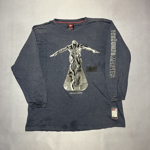 ECKO UNLTD MARVEL SILVER SURFER Long Sleeve Shirt 2XL Marvel