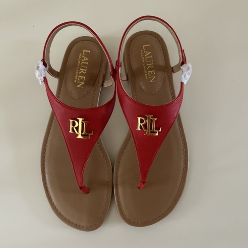 Ralph Lauren★Ellington Flat Sandals Amazon.com | Lauren Ralph Lauren Women's Ellington Flat