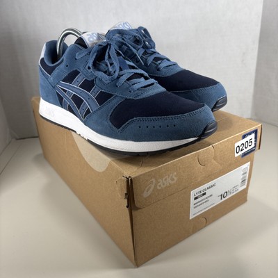 Asics Lyte Classic Running Shoes Sneakers Mens Sz 10.5 Midnight/Azure