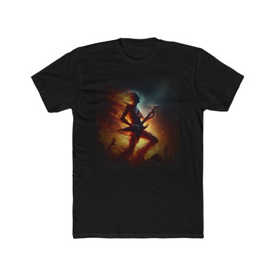 ''Riffs & Revelations'' Rock N Roll Heavy Metal Guitar Gods T-Shirt (1a)
