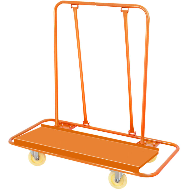 Drywall Cart Dolly Handling Sheetrock Panel Tool Truck Casters Panel Service