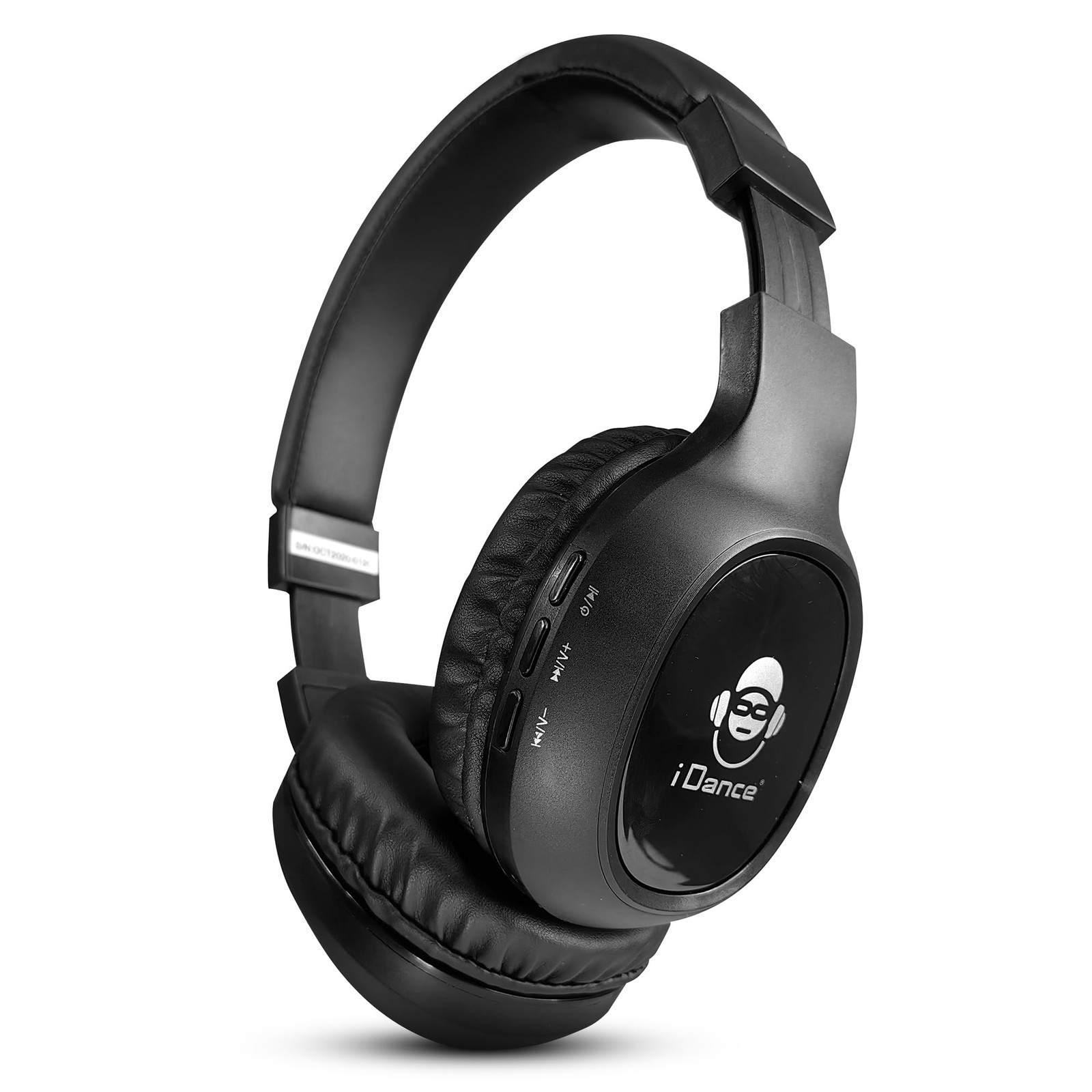 iDance BT Wireless Headphones with Noise Canceling and Built-in Microphone,