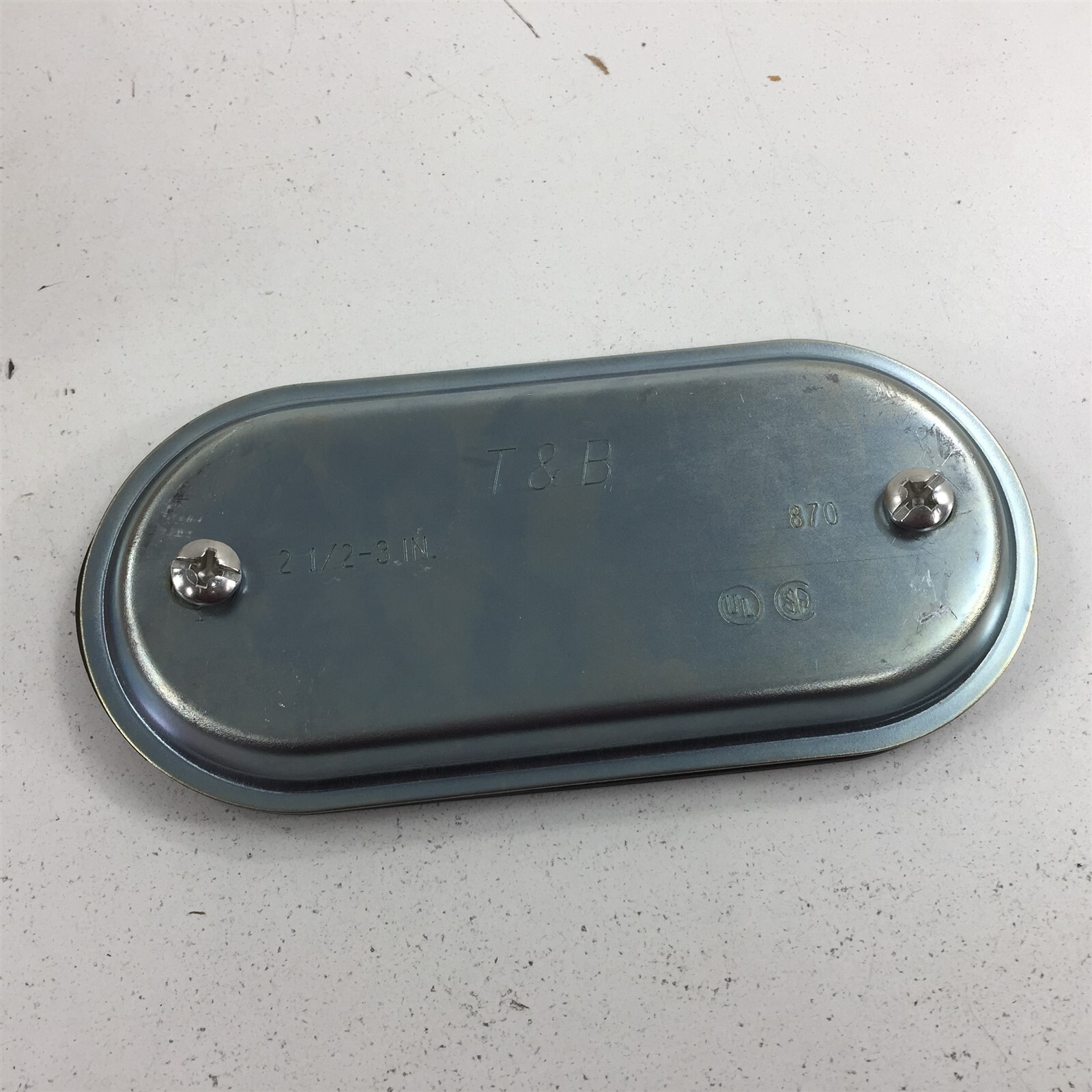 (6) T&B 870S Conduit Body Cover 2-1/2