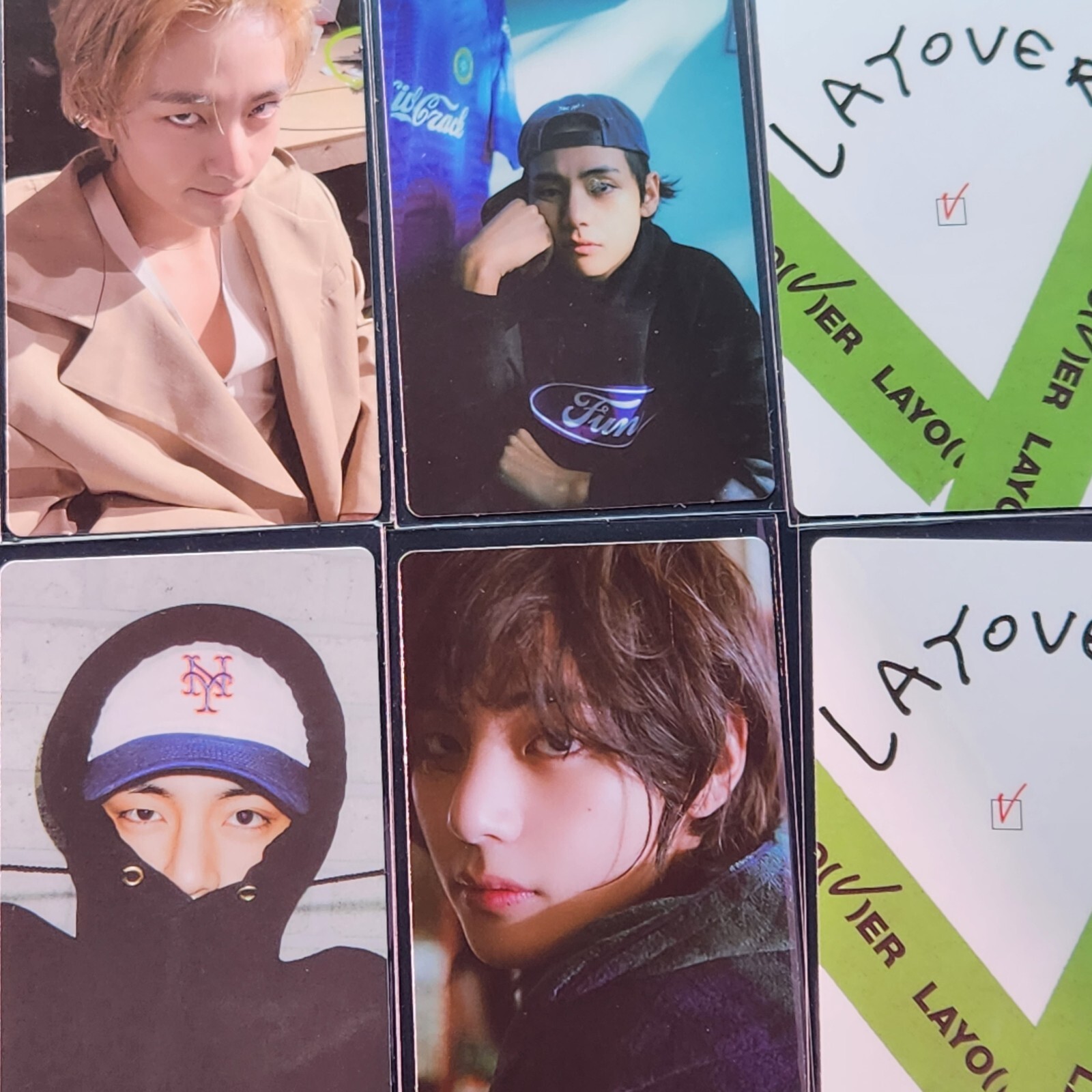 K-POP・アジア BTS V Layover soundwave ONHAND] BTS V (Taehyung) Layover Official Lucky Draw