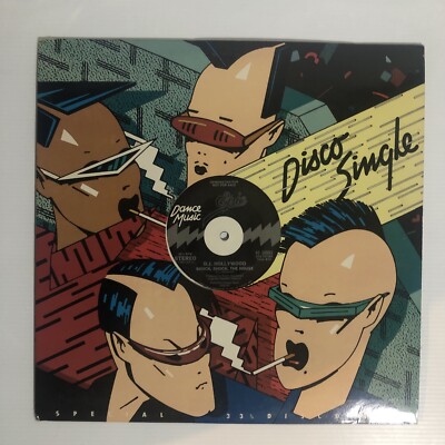 D. J. Hollywood - Shock,Shock, The House 1980 - 12  Single Record
