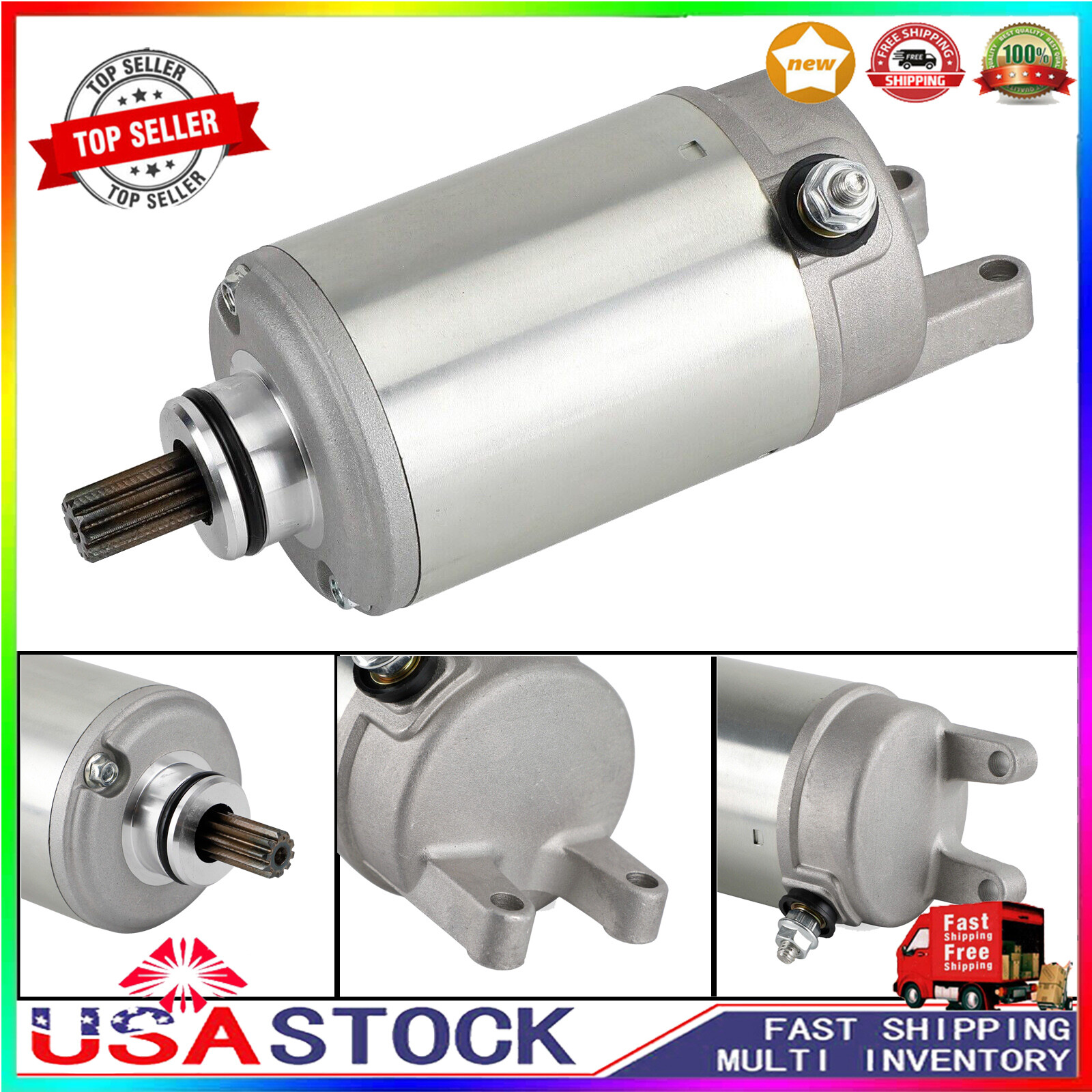 gem　0628 NEW Starter For Kawasaki ZX600 Ninja ZX6 ZX6R ZZR600 90-05
