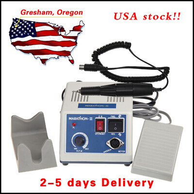 Dental electric micromotor polisher fit marathon/contra angle/straight handpiece