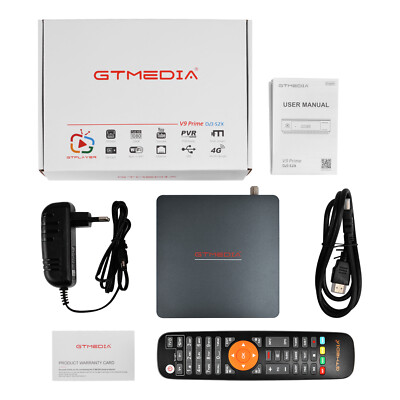 Digital DVB S2X Satellite Receiver DLNA PVR HEVC 10Bit 1080P FTA HD TV Decoder