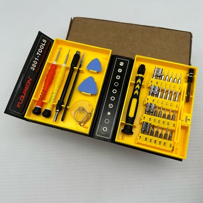 Screwdriver Tool Kit - Precision High Quality Telecommunications 38 in 1 