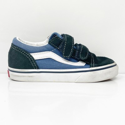 Vans Boys Off The Wall 721154 Синие кроссовки Повседневная обувь Размер 9