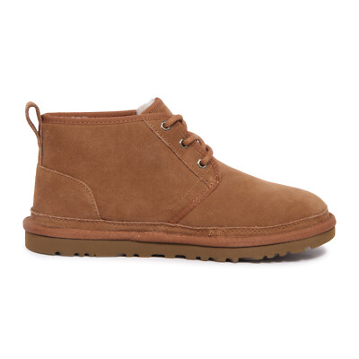 Pre-owned Ugg 2659au Polacchino Uomo  Neumel Man Shoes In Marrone