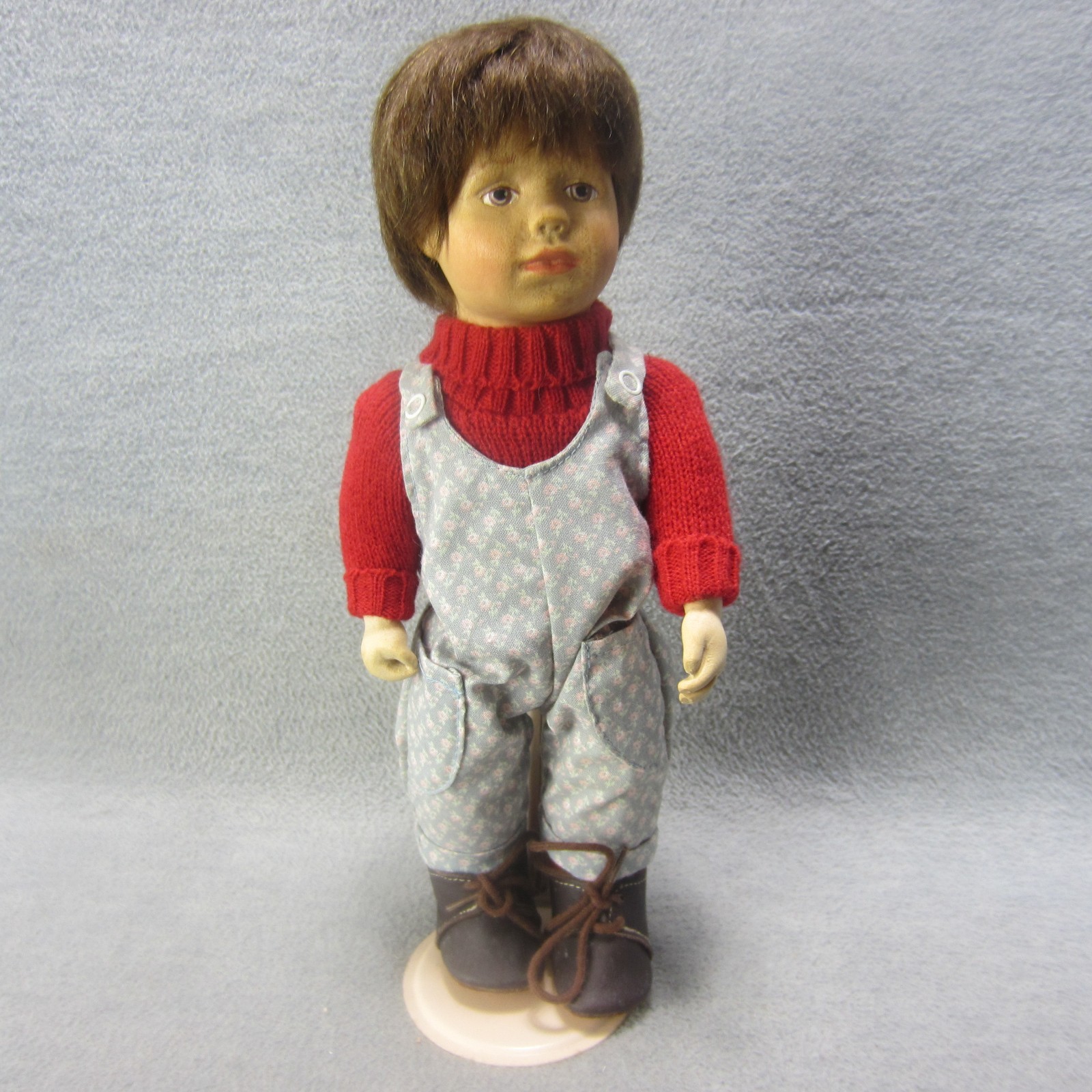 Gotz Admired Children Wood Carved Doll Artist Almut Augustin 10"