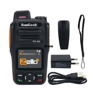 HamGeek HG-S6 3G/4G Network Radio Walkie Talkie Transceiver POC Radio For Zello
