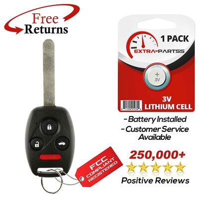For 2009 2010 2011 2012 2013 2014 2015 Honda Pilot Keyless Entry Key Car Remote