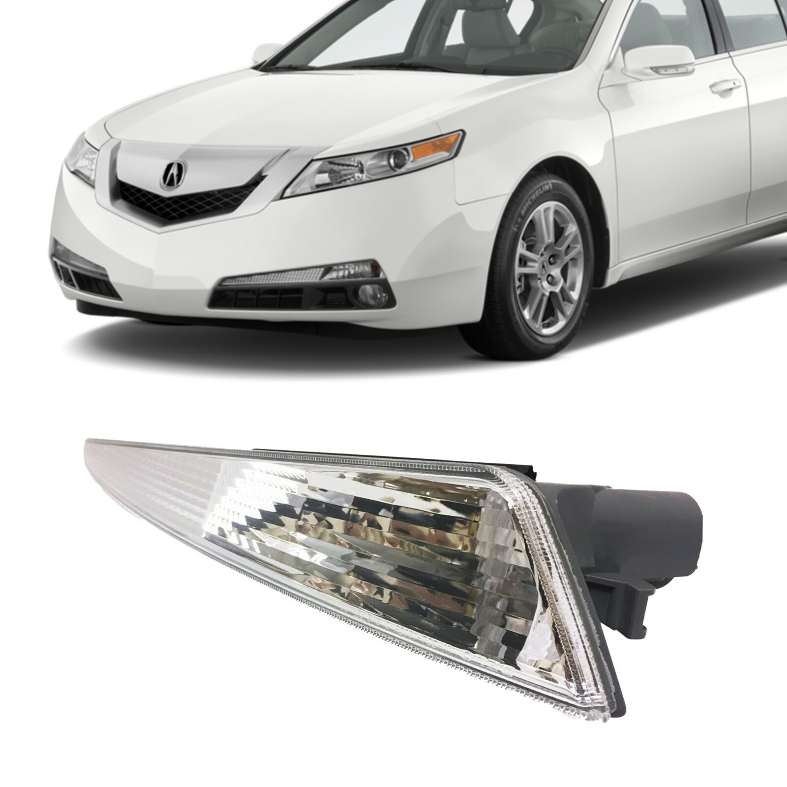 For 2009-2011 Acura TL 3.5L Turn Signal Parking Light CAPA
