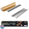 Katbite Aluminum Foil Roll - 12in x 60ft, 60 Sq.Ft, Heavy Duty Non-Stick Roll With Portable Cutter