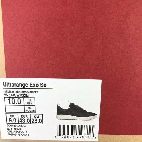 VANS UltraRange Exo Se Mens Sz 10 