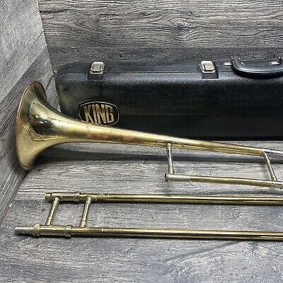 KING Tempo 606 Trombone W/ King Case. SEE PICS.  FREE SHIPPING