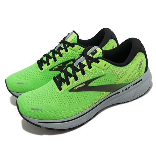 

Мужские кроссовки Brooks Ghost 14 Green Grey Black кроссовки 1103691D-310, Зеленый, Ghost 14