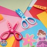 GAIFONGRE 3 Pcs Toddler Plastic Safety Scissors for Kids, Small Blunt Tip Plastic 4.5