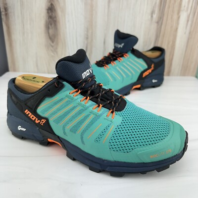 Inov-8 Roclite G275 Trail Running Shoes Trainers Teal/Navy Women s 11 / Mens 9.5