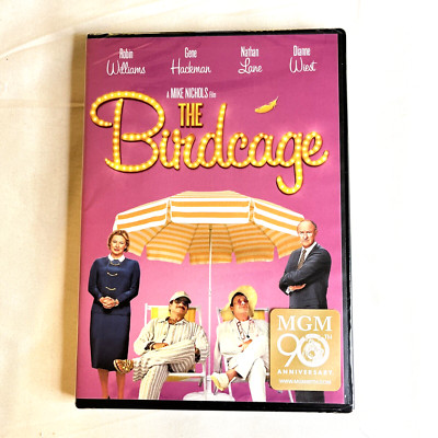 The Birdcage DVD Robin Williams Nathan Lane Comedy Sealed 2013