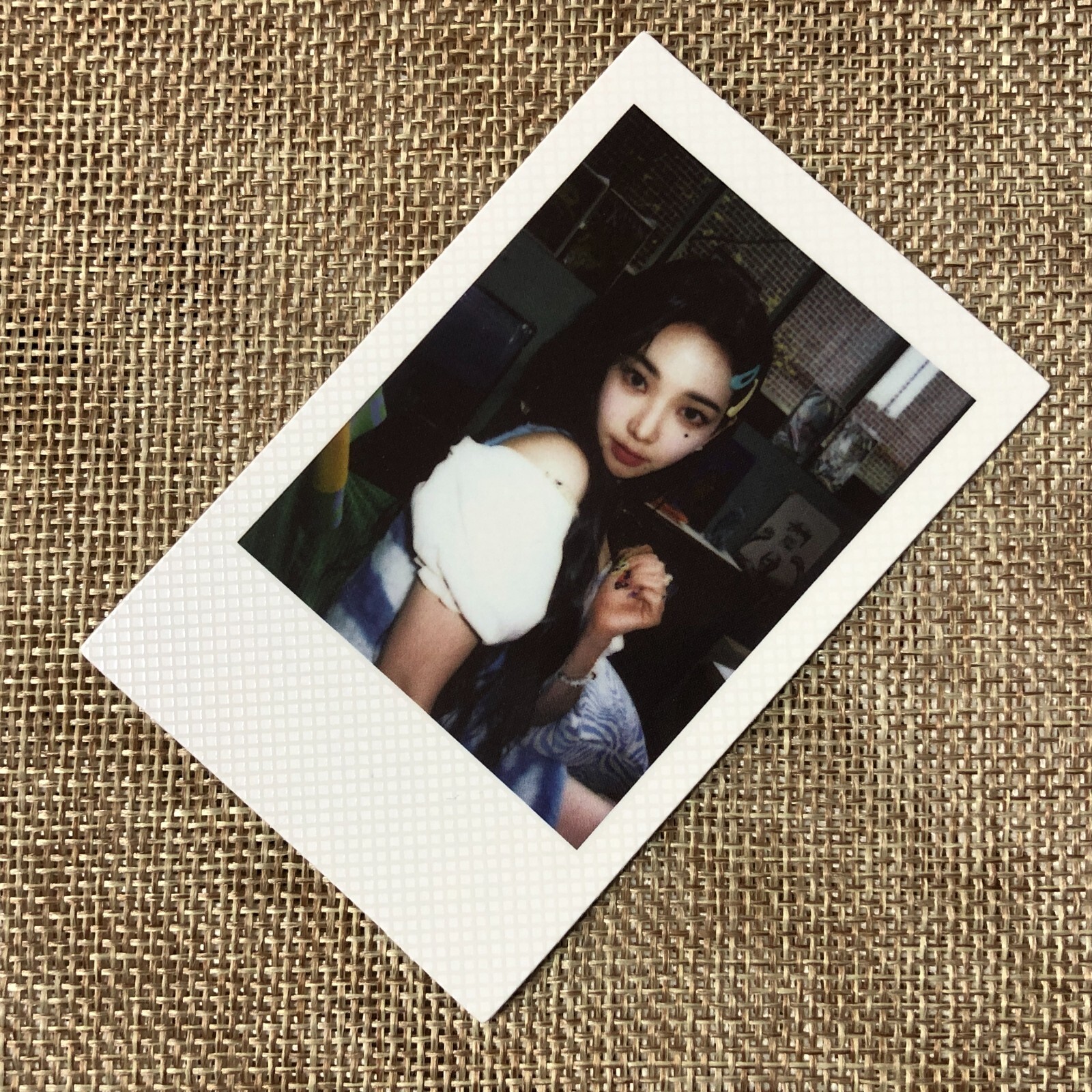 AESPA KARINA [ Girls ] Official Polaroid Photocard, Real World Ver