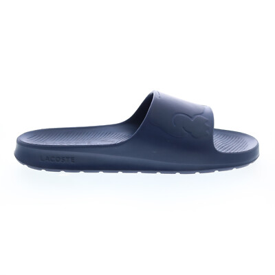 

Lacoste Croco 2.0 1122 1 Cma Мужские синие синтетические шлепанцы Сандалии Обувь, Синий, Lacoste Croco 2.0 1122 1 Cma