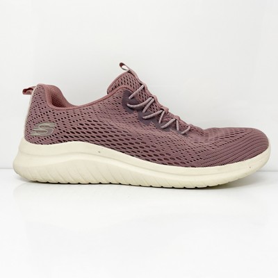

Skechers Womens UltraFlex Bungee 12550 Pink Повседневная обувь Кроссовки Размер 8, Розовый, UltraFlex Bungee