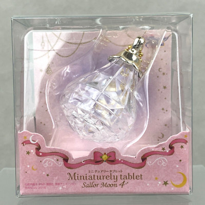 Sailor Moon Crystal Silver Crystal Miniaturely Tablet Keychain Anime Charm