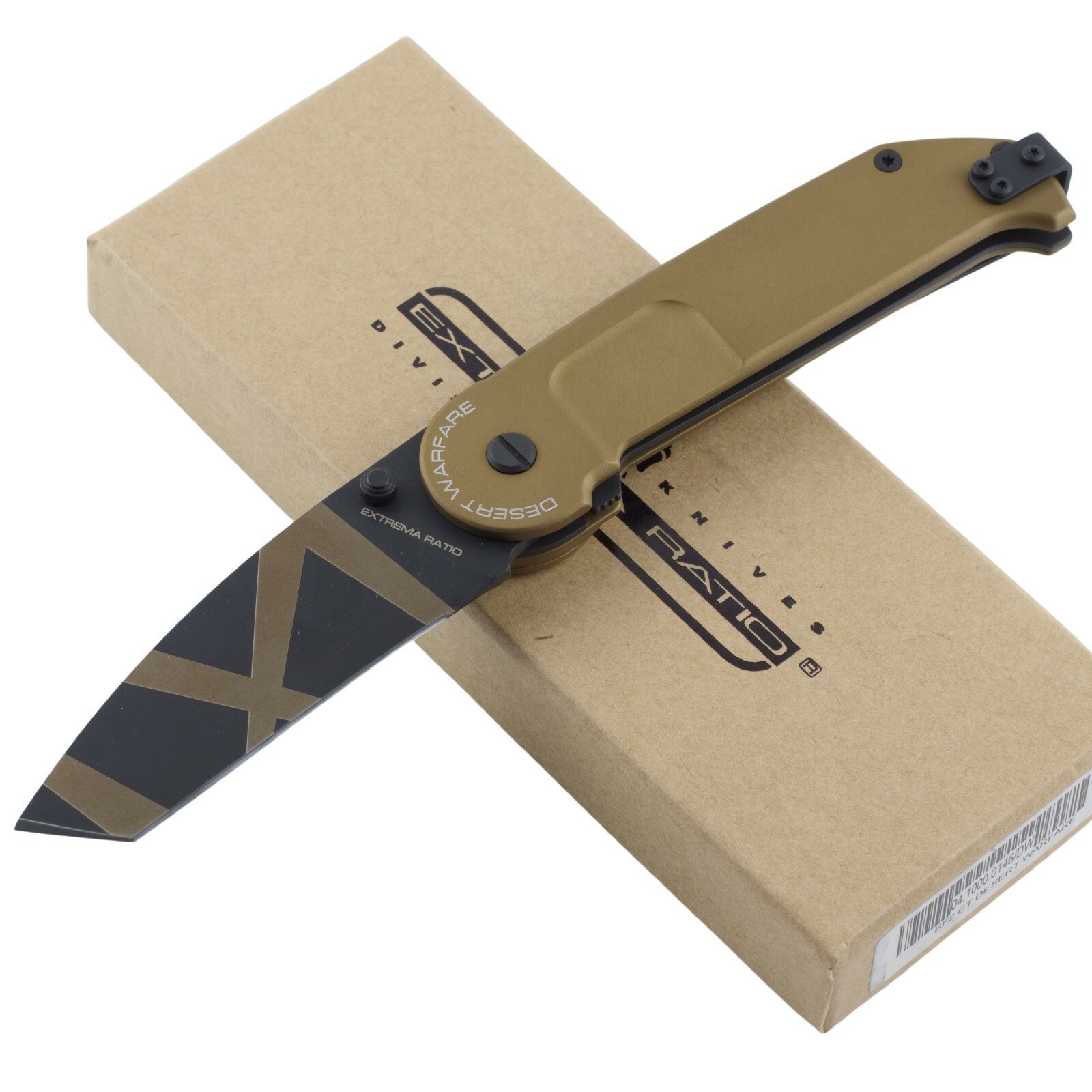 Extrema Ratio BF2 CT Desert Warfare Folding Pocket Knife