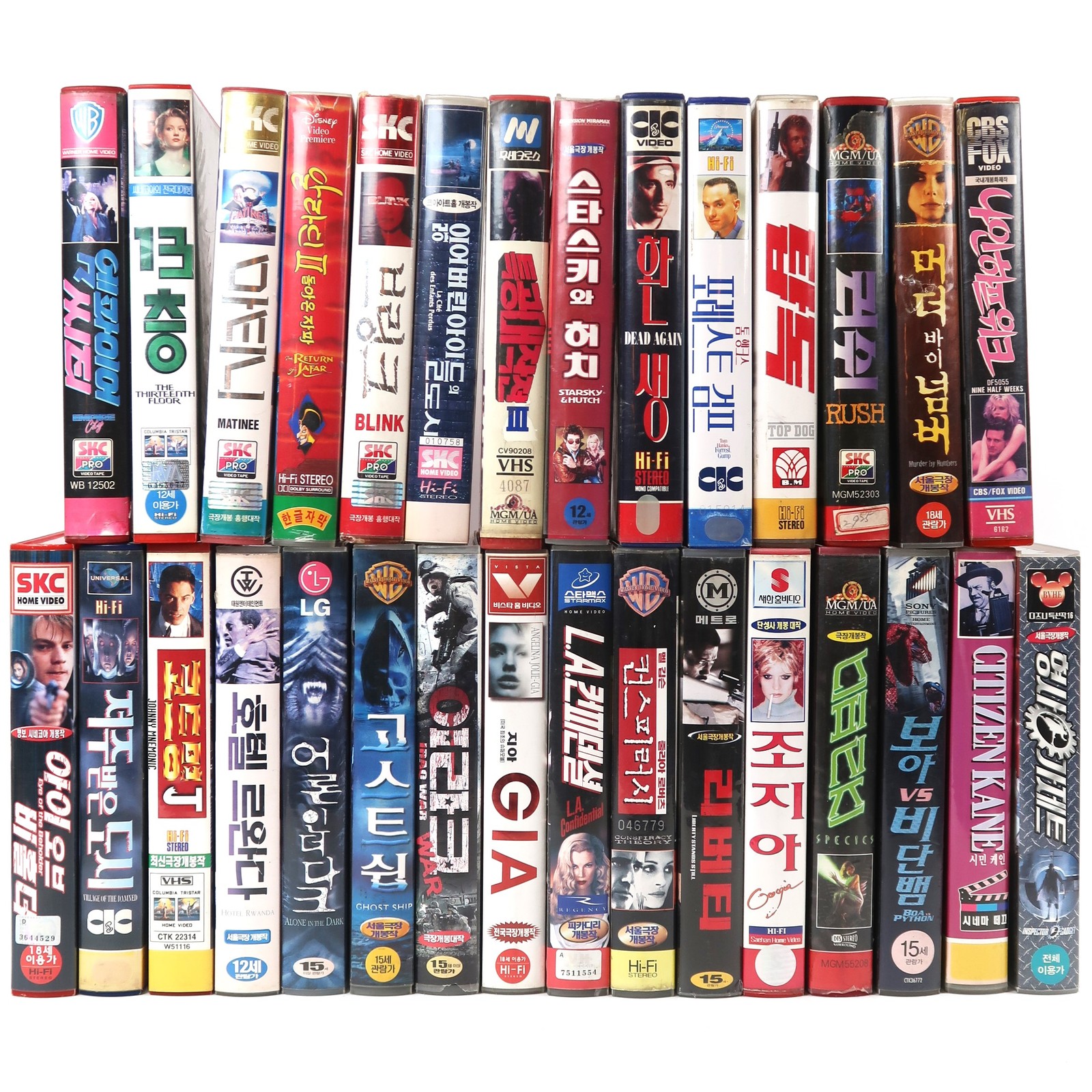 激流　VHS　字幕版 Korean VHS Sales Corner! Pick Three Video Tapes For $40