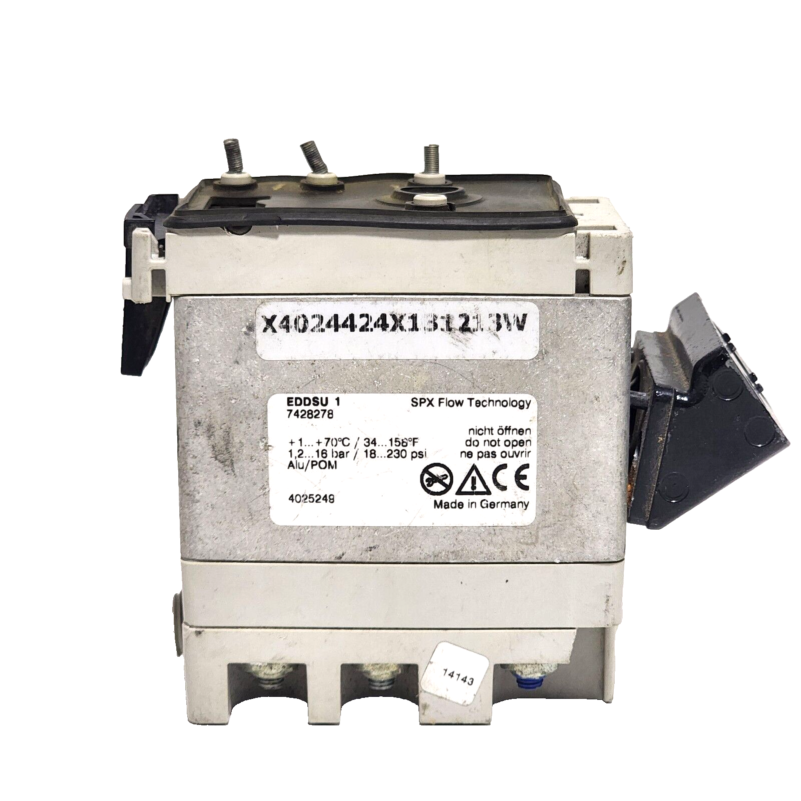 SPX Flow Technology EDDSU 7428278 4025249 18-230 PSI Drain SPX Flow Technology EDDSU 7428278 4025249 18-230 PSI Drain