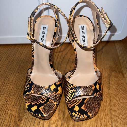 サンダル・ミュール STEVE MADDEN ALARAH PUMP SANDALS Steve Madden Womens Alyce Leather Open Toe Slingback Sandals