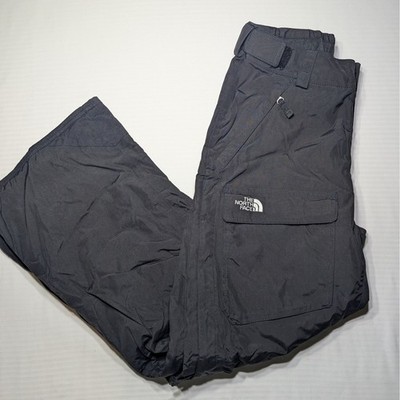 The North Face Women's HyVent Snow Pants S Black Insulated Cargo Ski Snowboard