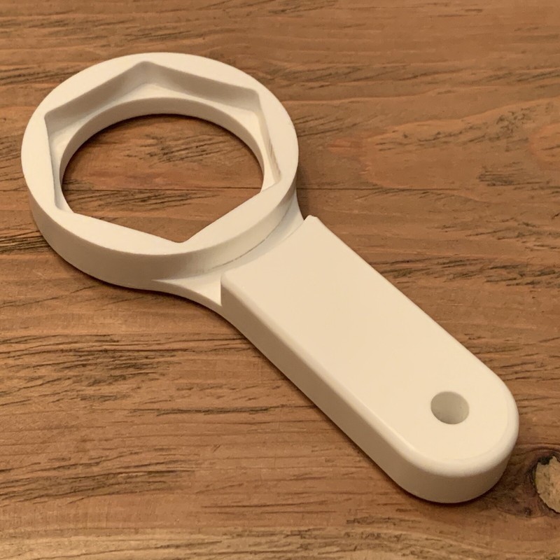 2.5Inch Wrench (for toilet flush valve nut) Solid HDPE plastic eBay