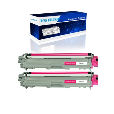 2 PK TN-225 Laser Magenta Cartridge For Brother Toner MFC-9130CW MFC-9130CDW
