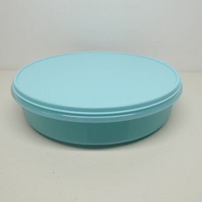 Tupperware 4889A-2 w/ 2827B-2 Lid Smart Pie Storage Carrier