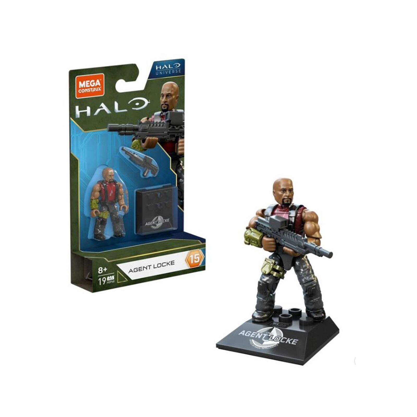 Строительный набор Mega Construx Halo Agent Locke НОВИНКА В НАЛИЧИИ