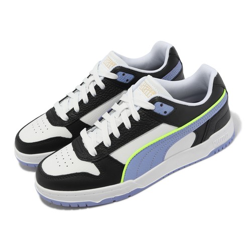 

Мужская повседневная обувь унисекс Puma RBD Game Low Black Lavender Purple White 386373-10, Черный, Rbd Game Low