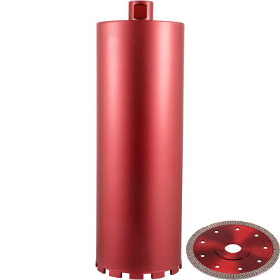 VEVOR Wet Diamond Core Drill 6'' Bit Hole Saw for Concrete Brick & Hard Material