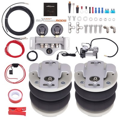 Kit Air Suspension for Fiat Ducato Peugeot Boxer 1994-2024 W/ Manomètre double