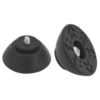 Walking Cane Accessories Durable Replacement Quad Cane Tips, Extra Stability;...