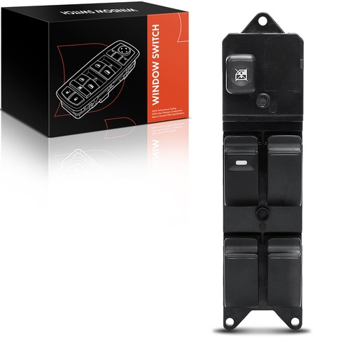 Switchブラックです。 12-24V 20A SPST ON-OFF 6 Gang Rocker Switch Box Panel With