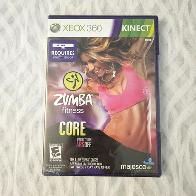 Zumba Fitness Core Party | Microsoft Xbox 360 Game | Kinect | New, Sealed