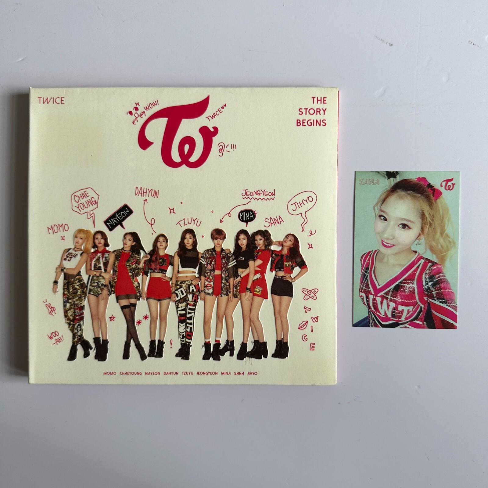 twice the story begins タイ盤 モモ トレカ twice the story begins タイ盤 モモ トレカ TWICE The Story Begins