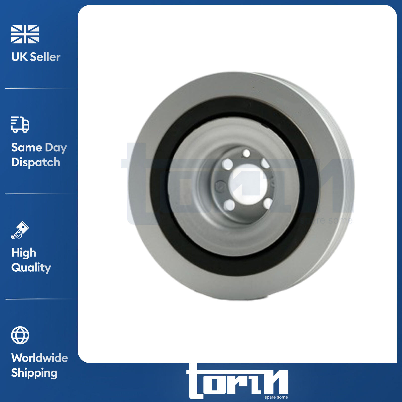 CRANKSHAFT PULLEY FITS ALFA ROMEO MITO 145 146 156 VAUXHALL VECTRA MK2 46447843