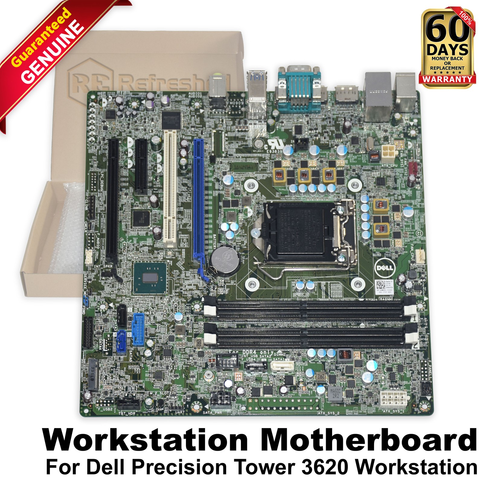 Dell Precision Tower 3620 Motherboard Socket LGA1151 Xeon E3