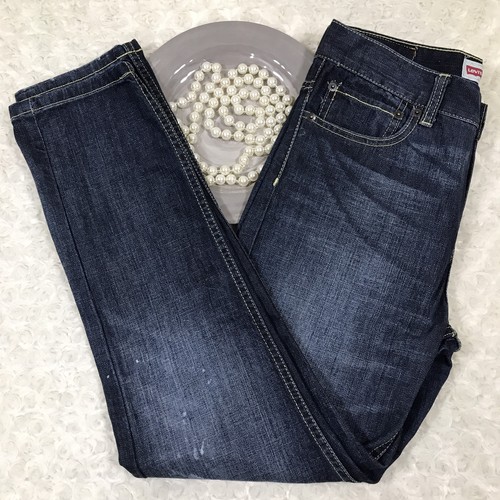 Levi's Boy's Size 16 Reg 508 Taper Leg 100% Cotton Blue Jeans GQ422