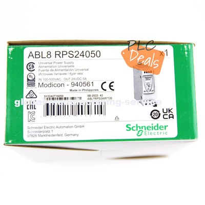 New SND ABL8RPS24050 24V 5A Power Supply